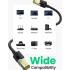 UGREEN CAT7 Ethernet Cable Braided Pure Copper 10M - Black